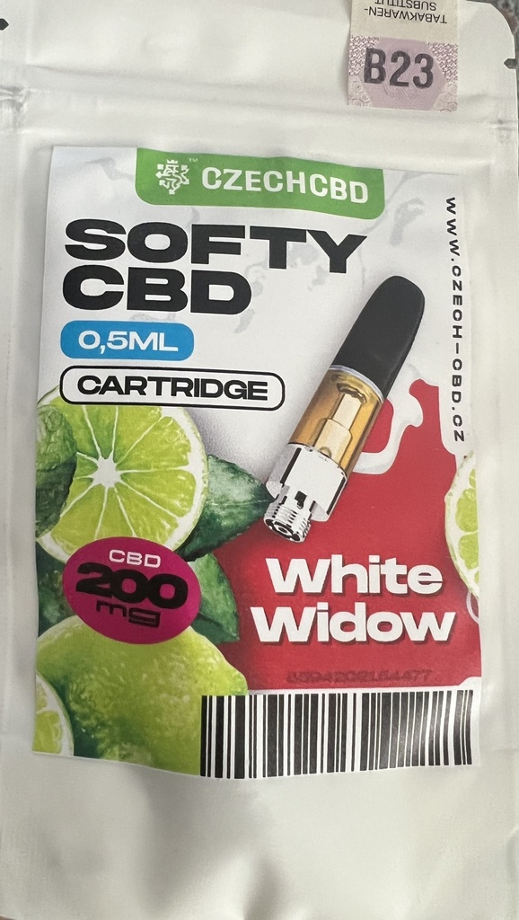 CBD cartridge  0,5ml white widow