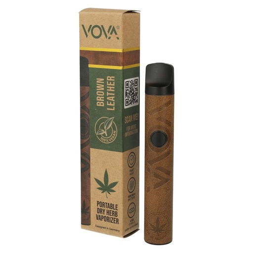 [P0000377] VOVA vaporizer  black leather